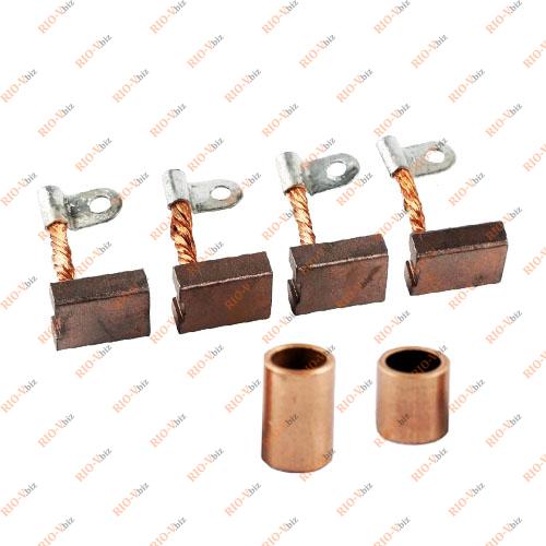 Фотография Ремкомплект для стартера 2101 (щітки+втулки) старої моделі РемКом