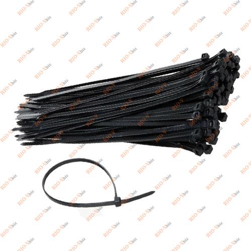 Фотография Хомут пластик 3,6 х 200 (в упак. 100 шт) черный Lavita