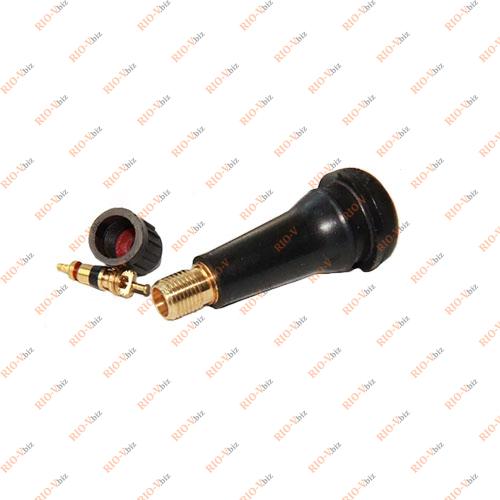 Фотография Вентиль для бескамерных шин черный МАЯКАВТО