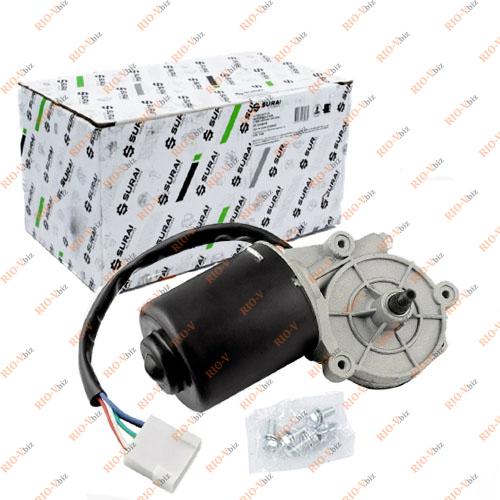 Фотография Моторедуктор стеклоочистителя передний 12 мм (мотор дворников) 2108 SURAI