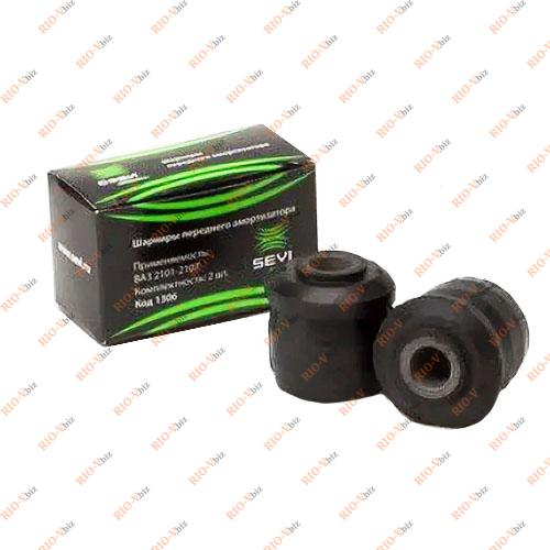 Фотография Амортизатор сайлентблок 2101 передній нижній (волоський горіх) (2 шт.) SEVI