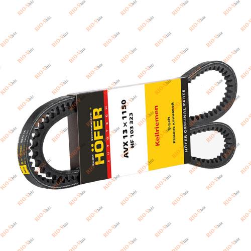 Фотография Ремень генератора 10 х 1150 УАЗ зубчатый HOFER