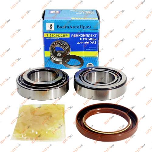 Фотография Подшипник ступицы передней и задней (комплект) УАЗ 3151 ВолгаАвтоПром