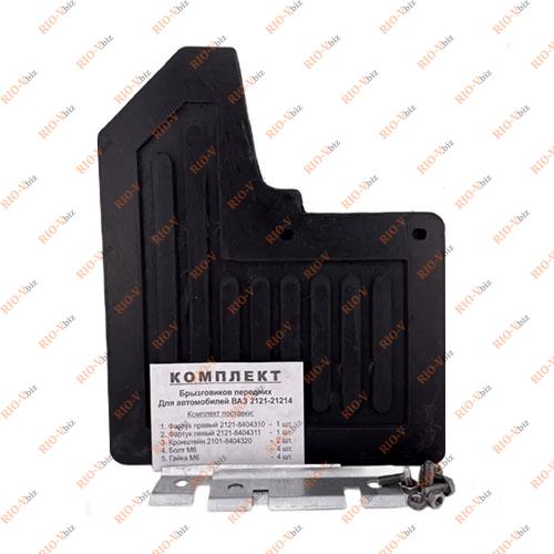 Фотография Захисний щиток передній (комплект 2 шт.) 2121, 21213, 21214 Обладнання гумове