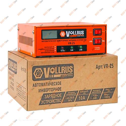 Фотография Зарядний пристрій 12В 25А імпульсний VOLLRUS