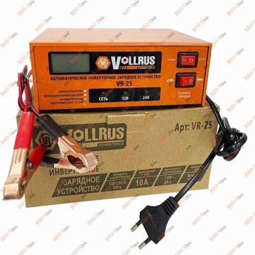 Фотография Зарядний пристрій 12В 25А імпульсний VOLLRUS