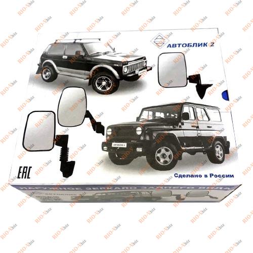 Фотография Зеркало боковое правое 2121, 21213, 21214, 2131 АВТОБЛИК 2