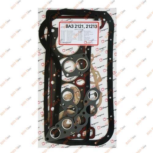 Фотография Набор прокладок двигателя полный 21213 Квадратис