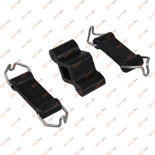 Фотография Подушка крепления глушителя (компл. 3 шт) 2101 - 2107, 2121 Резинотехника