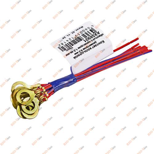 Фотография Клемма провода Ø 8,5 мм с проводом 1,5 мм Cargen