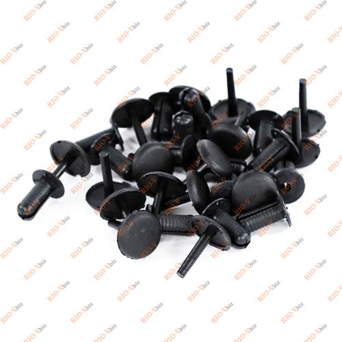 Фотография Затискач № 6 чорний (уп .16) футеровка багажника УАЗ, 2108, 2109, Renault Kangoo Riginal