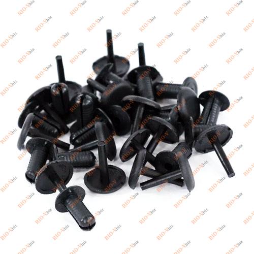 Фотография Затискач № 6 чорний (уп .16) футеровка багажника УАЗ, 2108, 2109, Renault Kangoo Riginal