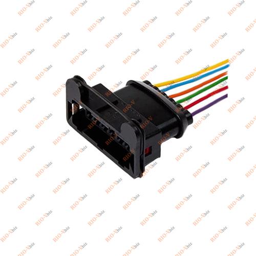 Фотография Разъем ДМРВ ГАЗ 3302, 2705, 3221 6-ти контактный Cargen