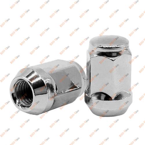 Фотография Гайка колісна M12 x 1,5 хромований конусний ключ 19 BelZAN