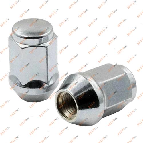 Фотография Гайка колісна M12 x 1,5 хромований конусний ключ 19 BelZAN