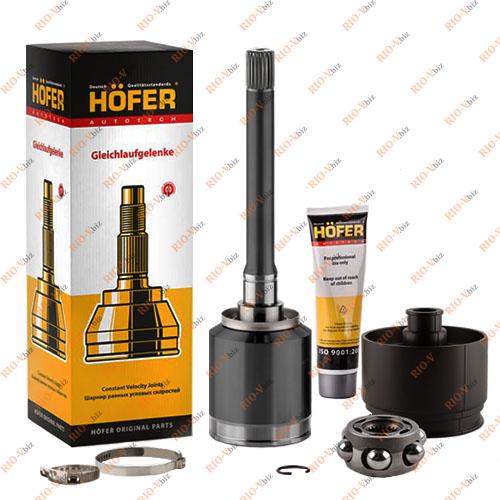 Фотография Шрус внутренний правый длинный 2123 (шариковый) HOFER