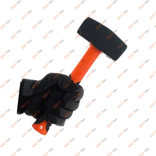 Фотография Молоток слесарный 2000 гр фиберглассовая ручка АвтоDело