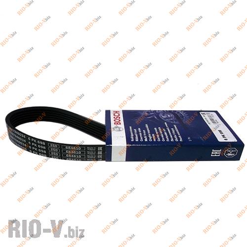 Фотография Ремень генератора 21082 6РК-698 Bosch