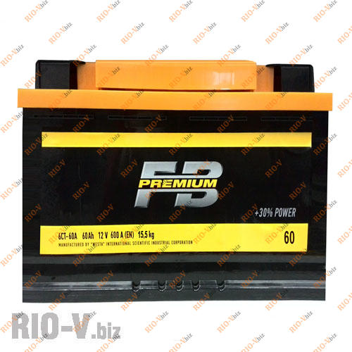 Фотография Аккумулятор 60A + правый 600А FB