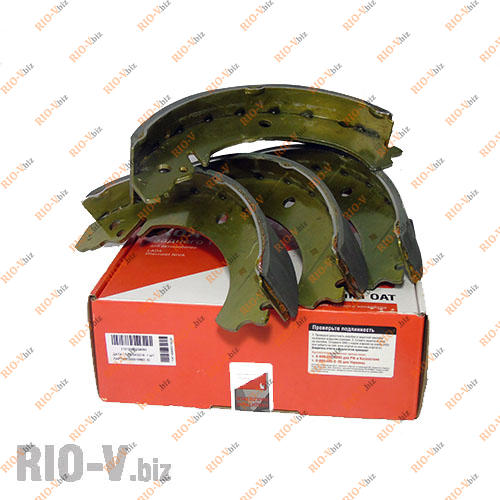 Фотография Колодка задняя тормозная 2101, 2102, 2103, 2104, 2105, 2106, 2107, 2121, 21213, 21214 VIS (в упак. ОАТ)