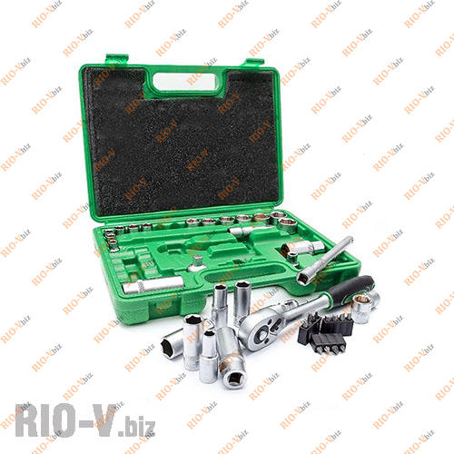 Фотография Набор инструментов 39 ед Intertool