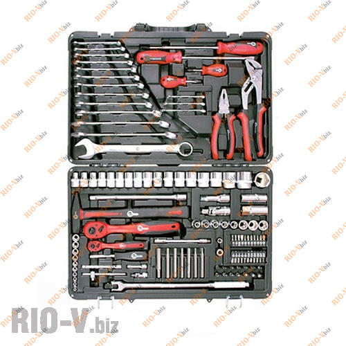 Фотография Набор инструментов 119 ед профи Intertool