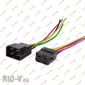 Разъем 4-контактный (мама+папа) Каменец-Подольский - 22004