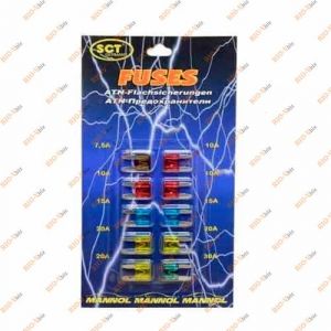 Предохранители Мини (к-т 10 шт) Mannol - 9502(950204)