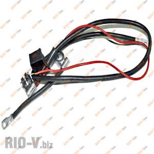 Клемма АКБ 2121 с проводом свинец к-т - 15521