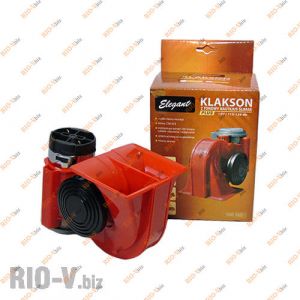 Сигнал Nautilus большой красный 12V Elegant - EL-100760