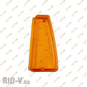 Стекло указателя поворота 2108 желтое лев Освар - 4513.3726204-01