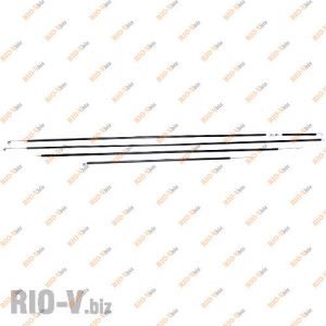 Трос печки 2114 к-т 4 шт Автопартнер - 2114-8109120