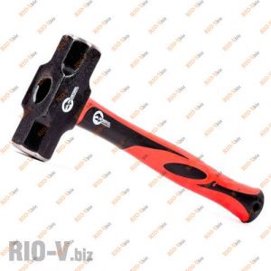 Молоток слесарный 2000 гр фиберглассовая ручка Intertool - HT-0242