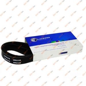 Ремень генератора 2110 6РК-1125 с ГУР и конд. Лузар - LB01270