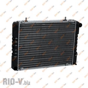 Радиатор охлаждения Газель алюм 2-х ряд штырь Лузар Sport - LRc0342b