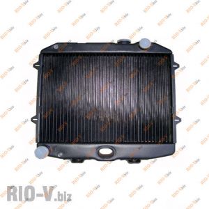 Радиатор охлаждения УАЗ Патриот медь 3-х ряд б/конд Шааз - 3160-1301010