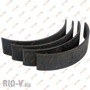 Накладка тормозных колодок 2101 к-т Тиир - 2101-1602590-00