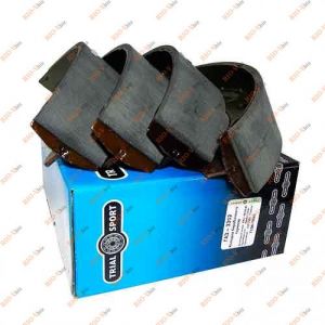 Колодка задняя торм Газель Триал - 7108-ТРИС