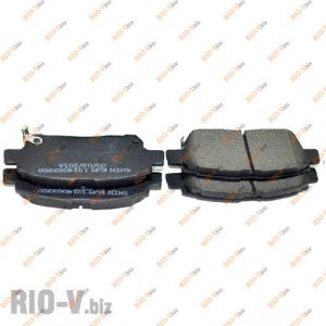 Колодка передняя торм Джили МК Shin kum - 1014003350-01