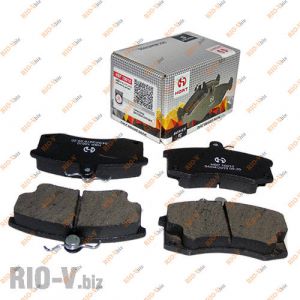 Колодка передняя торм 2110, 2190 Hort - HBP10010