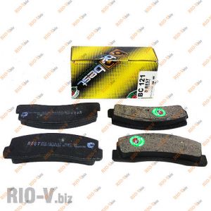 Колодка передняя тормозная 2121, 21213, 21214, 2123 Best - ВЕ121