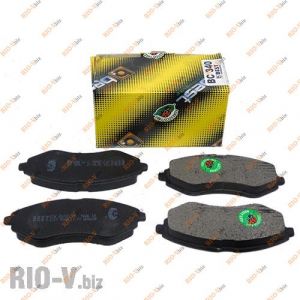 Колодка передняя торм Авео Т200-250 Best - BE340