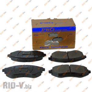 Колодка передняя торм Авео Т200-250 FSO - FSO-00169996534653