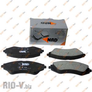 Колодка передняя торм Ланос, Нубира, Леганза 14 NRD - N113