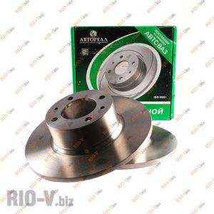 Диск переднего тормоза 2101 (к-т 2 шт) Автореал - АВ01-3501070