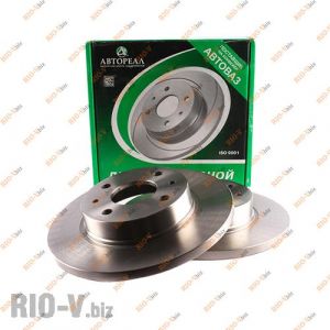 Диск переднего тормоза 2108 (к-т 2 шт) Автореал - 2108-3501070-03