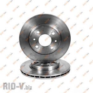 Диск переднего тормоза 2110 13 (к-т 2 шт) Hola - HD904