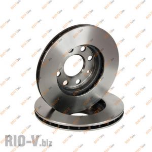 Диск переднего тормоза Ланос, Нексия 13 (к-т 2 шт) Fenox - TB217060