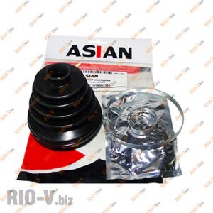 Пыльник шруса Джили МК наружный (к-т хомуты, смазка) Asian - 1014003361