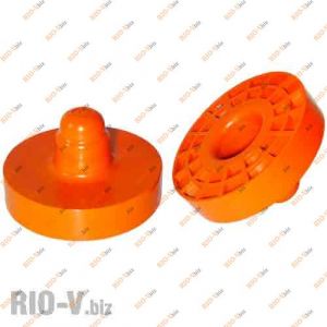 Проставка задней пружины Ланос верх усилен (оранжевая) Харьков - 96179844